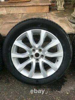 (4) Genuine Range Rover Sport 20 Alloy Wheels & Tyres, Vogue, Discovery L494