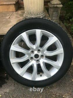(4) Genuine Range Rover Sport 20 Alloy Wheels & Tyres, Vogue, Discovery L494