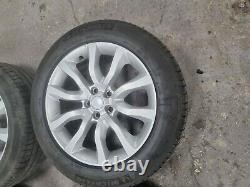 (4) Genuine Range rover sport 20 alloy wheels & tyres vogue discovery l494