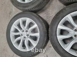 (4) Genuine Range rover sport 20 alloy wheels & tyres vogue discovery l494