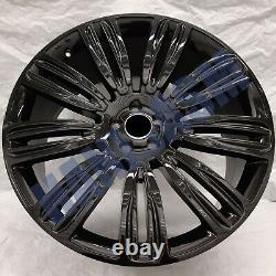 4 New 22 Alloy Wheels Alloys Black Fit Range Rover Evoque Velar Discovery Sport