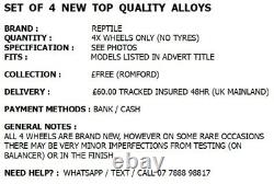 4 New 22 Alloy Wheels Alloys Black Fit Range Rover Evoque Velar Discovery Sport