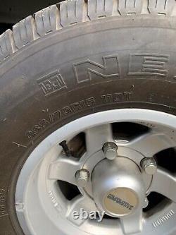 4 X Land Rover Classic Range Rover Discovery Alloy Wheels, Compomotive 15x8.5