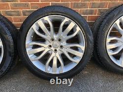 4 X Range Rover Sport Discovery 21 Inch Alloy Wheels With Pirelli Scorpion Tyres
