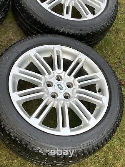 4 x 20 GENUINE LAND ROVER DISCOVERY HSE 3 4 ALLOY WHEELS PIRELLI TYRES
