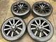 4 x 20 GENUINE RANGE ROVER SPORT VOGUE DISCOVERY ALLOY WHEELS COTI TYRES