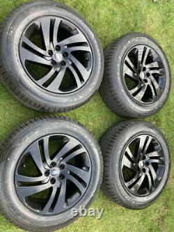 4 x 2021 LAND ROVER RANGE ROVER EVOQUE VELAR DISCOVERY SPORT ALLOY WHEELS TYRES