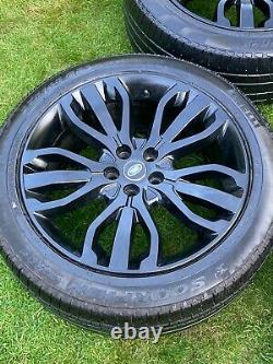 4 x 21 GENUINE LAND ROVER RANGE ROVER SPORT VOGUE DISCOVERY ALLOY WHEELS TYRES