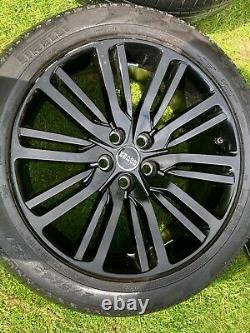 4 x 21 GENUINE RANGE ROVER SPORT VOGUE DISCOVERY L495 L405 ALLOY WHEELS TYRES