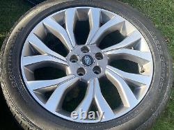 4 x 21 RANGE ROVER VOGUE AUTOBIOGRAPHY SPORT DISCOVERY TYRES ALLOY WHEELS