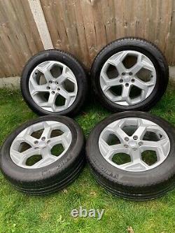 4 x GENUINE 20 RANGE ROVER SPORT VOGUE DISCOVERY ALLOY WHEELS EXCELLENT TYRES