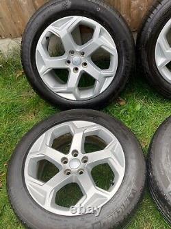 4 x GENUINE 20 RANGE ROVER SPORT VOGUE DISCOVERY ALLOY WHEELS EXCELLENT TYRES