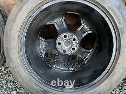 4 x GENUINE 20 RANGE ROVER SPORT VOGUE DISCOVERY ALLOY WHEELS MICHELIN TYRES