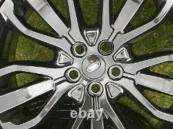 4 x GENUINE 21 RANGE ROVER VOGUE SPORT DISCOVERY ALLOY WHEELS CONTI TYRES