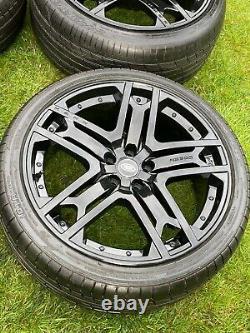 4 x Genuine 22 KAHN Range Rover Sport Vogue Discovery Alloy Wheels Tyres