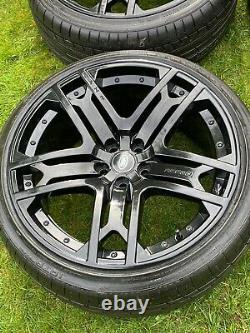 4 x Genuine 22 KAHN Range Rover Sport Vogue Discovery Alloy Wheels Tyres