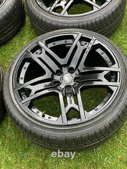 4 x Genuine 22 KAHN Range Rover Sport Vogue Discovery Alloy Wheels Tyres