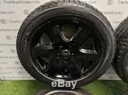 4 x Land Rover Discovery 3 or 4, 19 inch Alloy Wheels and tyres powdercoated