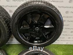 4 x Land Rover Discovery 3 or 4, 19 inch Alloy Wheels and tyres powdercoated