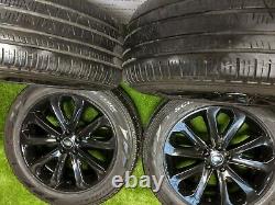 4 x Land Rover Range Rover Sport 20 inch Alloy Wheels and Tyres, 5002 powdercoat