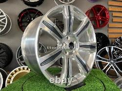 4x 21 5x120 7 spoke Style Wheels for LAND ROVER DISCOVERY DEFENDER RANGE SPORT