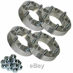 4x Land Rover 50mm Wide Aluminium Wheel Spacers Defender Discovery Range Rover