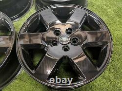 4x Land Rover Discovery 3 or 4, 19 inch Alloy Wheels Refurbished with powdercoat