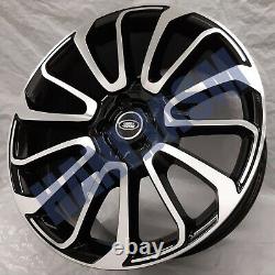 4x New 22 Inch Alloy Wheels Alloys Black Fit Range Sport Vogue Rover Discovery