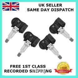 4x New Tyre Pressure Sensor Tpms 433mhz For Land Rover Discovery V L462 2017-on