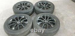 (8)Genuine Range rover sport 20 alloy wheels & tyres vogue discovery black