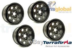 8 x 18 5 Stud Modular Steel Wheels for Land Rover Discovery 3 4 TERRAFIRMA
