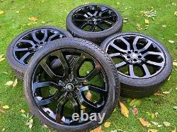 AUTOBIOGRAPHY 4 x GENUINE 22 RANGE ROVER SPORT VOGUE ALLOY WHEELS TYRES