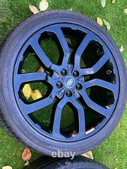 AUTOBIOGRAPHY 4 x GENUINE 22 RANGE ROVER SPORT VOGUE ALLOY WHEELS TYRES