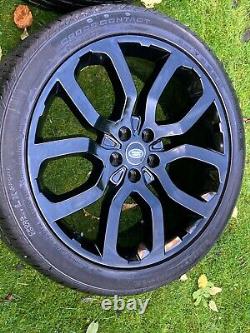 AUTOBIOGRAPHY 4 x GENUINE 22 RANGE ROVER SPORT VOGUE ALLOY WHEELS TYRES