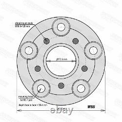 Adaptors To Fit RR L322, Sport, Disco 3 & 4 Rims To LR Defender Discovery 1 RRC