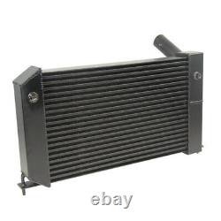 Aluminum 65mm Core Front Mount Intercooler For Land Rover Discovery 300 Tdi BLK