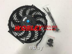 Aluminum Radiator For Discovery & Range Rover Series 1 4L 4.0 V8 1989-1998 & FAN