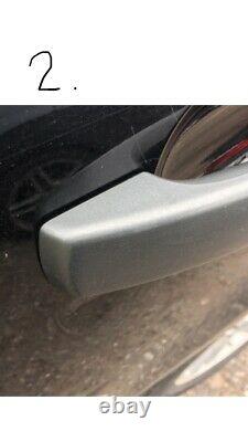 Black Gloss Abs Door Handle Covers, Fits Discovery 3/4, Freelander 2, Rr Sport