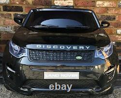 Black Licensed Kids Land Rover Discovery HSE Sport 12v Electric Ride on Car