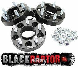 Black Raptor 30mm Aluminium Land Rover Discovery 2 TD5 and V8 Wheel Spacers