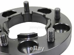 Black Raptor Hubcentric 30mm Aluminium Land Rover Discovery 1 Wheel Spacers