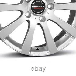 Borbet Wheels C2C 8.0x18 ET45 5x108 SIL for Land Rover Discovery Freelander Evoq