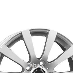 Borbet Wheels C2C 8.0x18 ET45 5x108 SIL for Land Rover Discovery Freelander Evoq