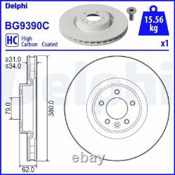 Brake Disc Delphi BG9390C Fits Land Rover Discovery Range Rover Sport Defender