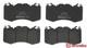 Brake Pads Set Front Orius Fits Land Rover Range Sport Discovery Defender