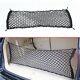 Car Trunk Elastic Mesh Net Cargo Luggage Storage Holder 4 Hooks Accessories