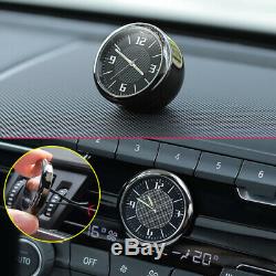 Car Vehicle Dashboard Air Vent Metal Clock Interior Accessories Parts Trims