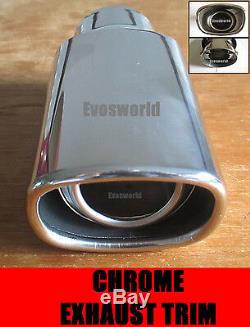 Chrome Exhaust Tailpipe Trim Tip End Finisher Land Range Rover Sport Hse P38