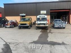 Classic Range Rover Ambulance, barn find, restoration project, camper