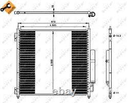 Condenser, air conditioning for LAND ROVERDISCOVERY V, RANGE ROVER IV